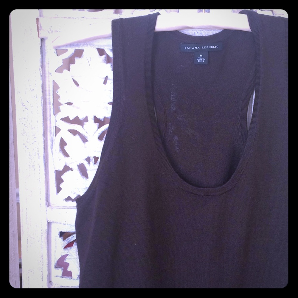 Banana Republic  |  silk knit top